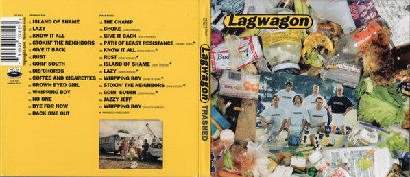 Lagwagon : Trashed (CD, Album, RE, RM, Dig)
