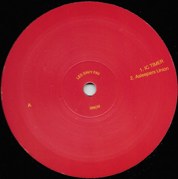 Les Savy Fav : Rome (Written Upside Down) (12", EP)
