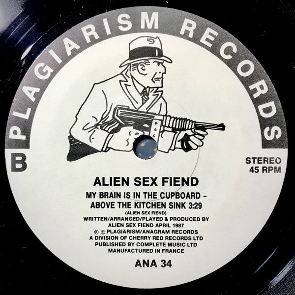 Alien Sex Fiend : The Impossible Mission (7", Single)