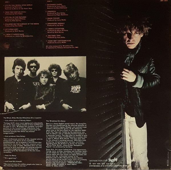Wreckless Eric : The Whole Wide World (LP, Comp)