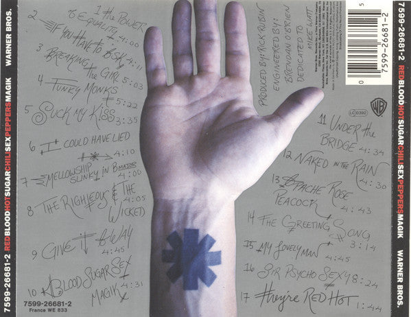 Red Hot Chili Peppers : Blood Sugar Sex Magik (CD, Album, RP)
