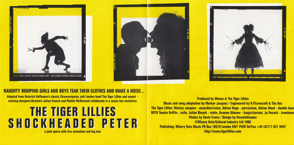 The Tiger Lillies : Shockheaded Peter (CD, Album)