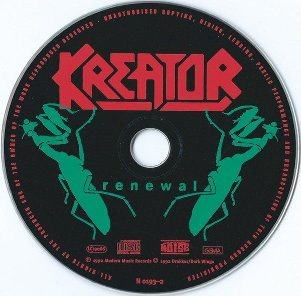 Kreator : Renewal (CD, Album, RE)