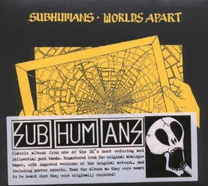Subhumans : Worlds Apart (CD, RE, RM, Dig)