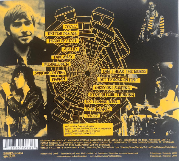 Subhumans : Worlds Apart (CD, RE, RM, Dig)