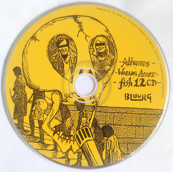 Subhumans : Worlds Apart (CD, RE, RM, Dig)