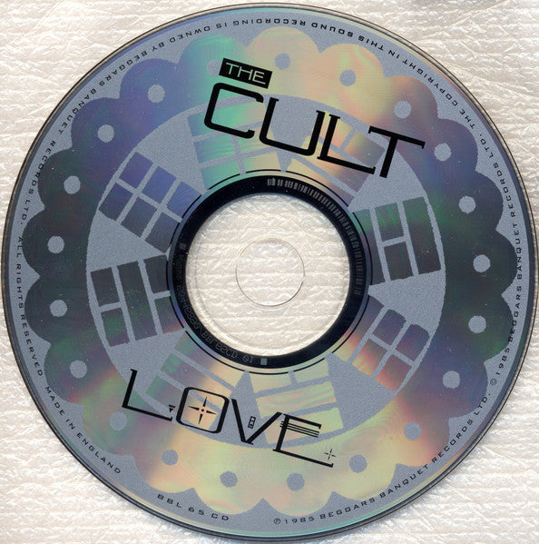 The Cult : Love (CD, Album, RE)