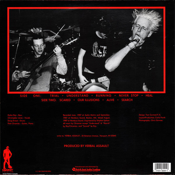 Verbal Assault : Trial (LP, Album)