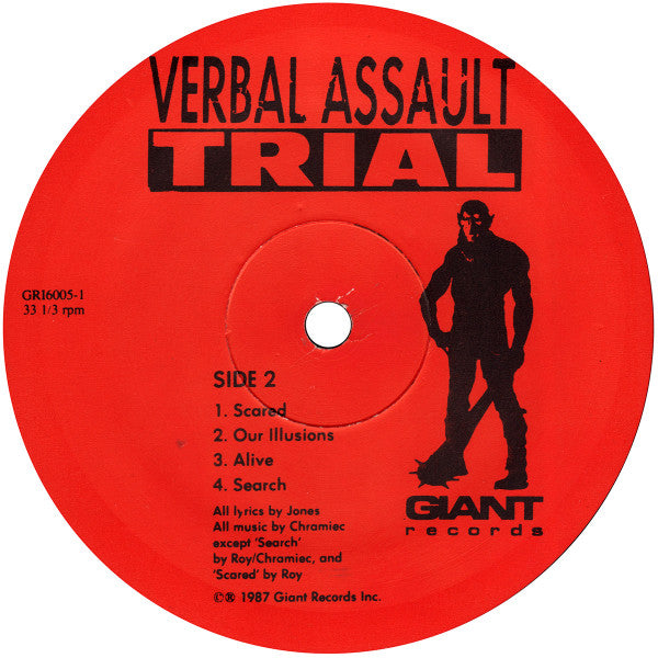 Verbal Assault : Trial (LP, Album)
