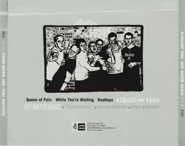 Alkaline Trio / Hot Water Music : Split EP (CD, EP)