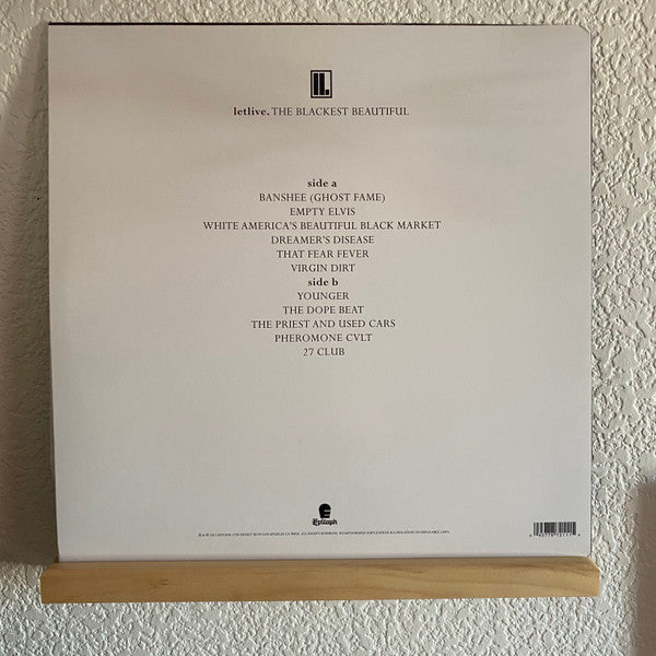 Letlive : The Blackest Beautiful (LP, Album, 180 + CD, Album)