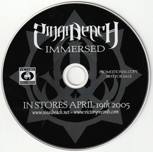 Sinai Beach : Immersed (CD, Album, Promo)