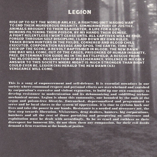 Purification : Vessel Of Wrath (7")
