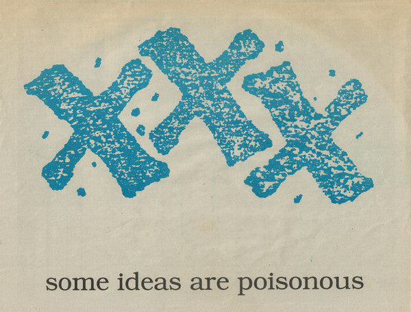 Various : XXX - Some Ideas Are Poisonous (2xLP, Comp)