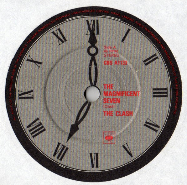 The Clash : The Magnificent Seven (7", Single)