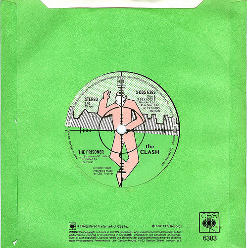 The Clash : (White Man) In Hammersmith Palais (7", Single, Gre)