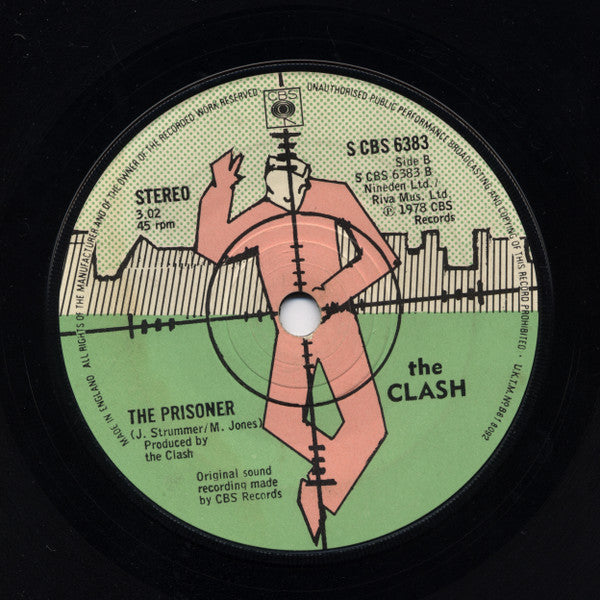 The Clash : (White Man) In Hammersmith Palais (7", Single, Gre)