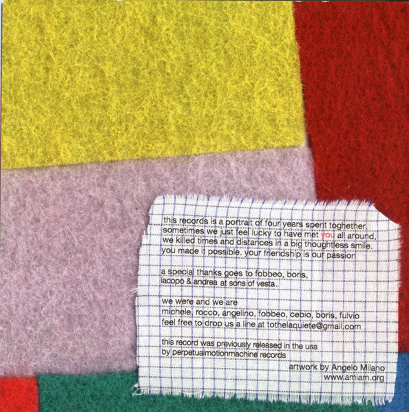 La Quiete : Tenpeun 01.05 (CD, Comp)