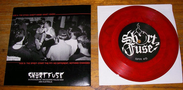 Deadstare : Deadstare (7", EP, Red)