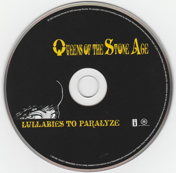 Queens Of The Stone Age : Lullabies To Paralyze (CD, Album, S/Edition)