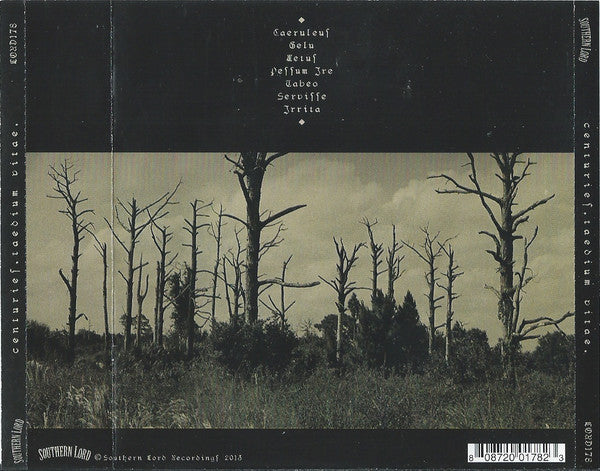 Centuries (5) : Taedium Vitae (CD, Album)