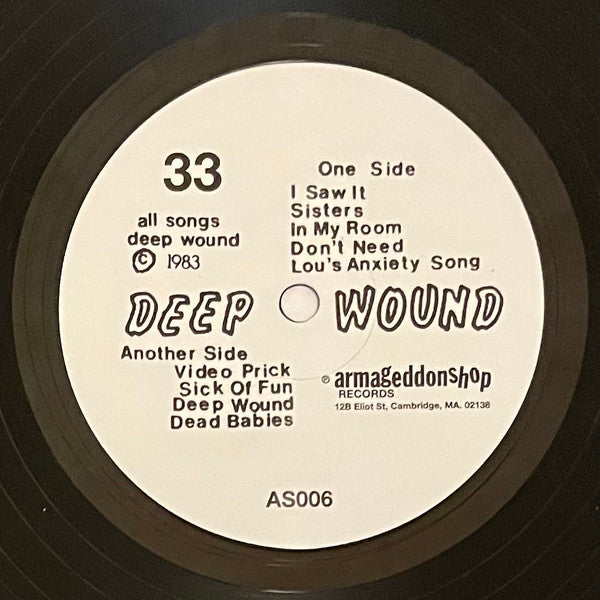 Deep Wound : Deep Wound (7", RE)