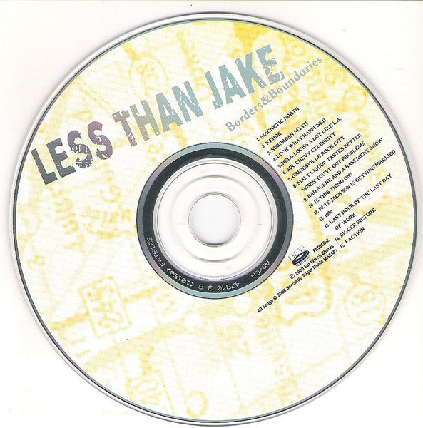 Less Than Jake : Borders & Boundaries (CD, Album, Dig)