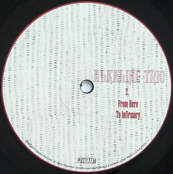 Alkaline Trio : From Here To Infirmary (LP, Album)