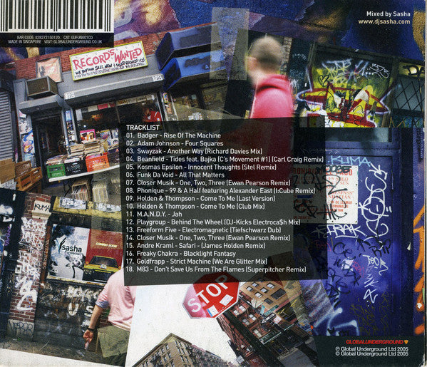Sasha : Fundacion NYC (CD, Comp, Mixed)