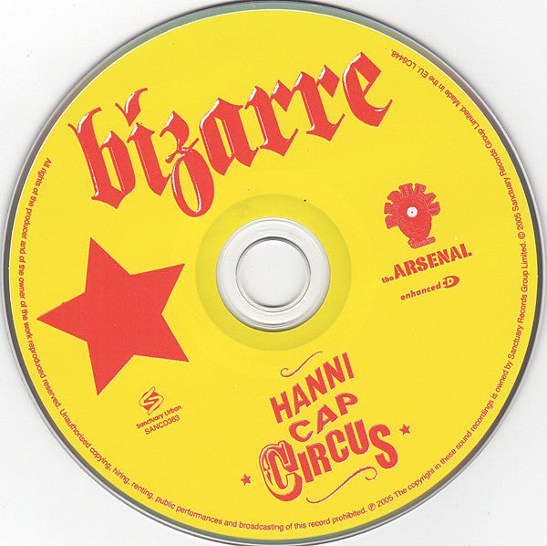 Bizarre (2) : Hannicap Circus (CD, Album, Enh)