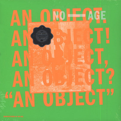 No Age : An Object (LP, Album, Ltd, Tra)