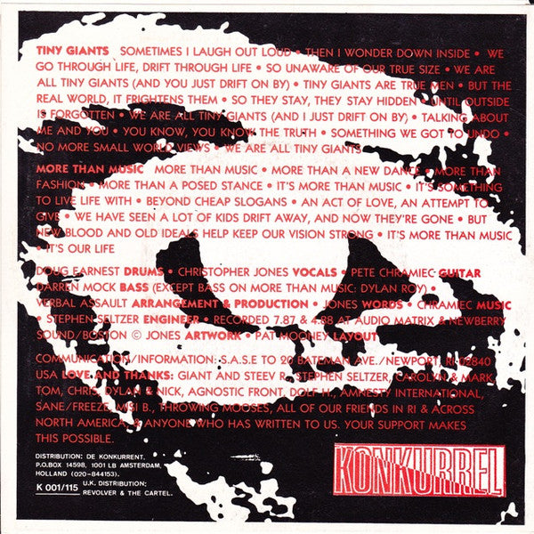 Verbal Assault : Tiny Giants (7")