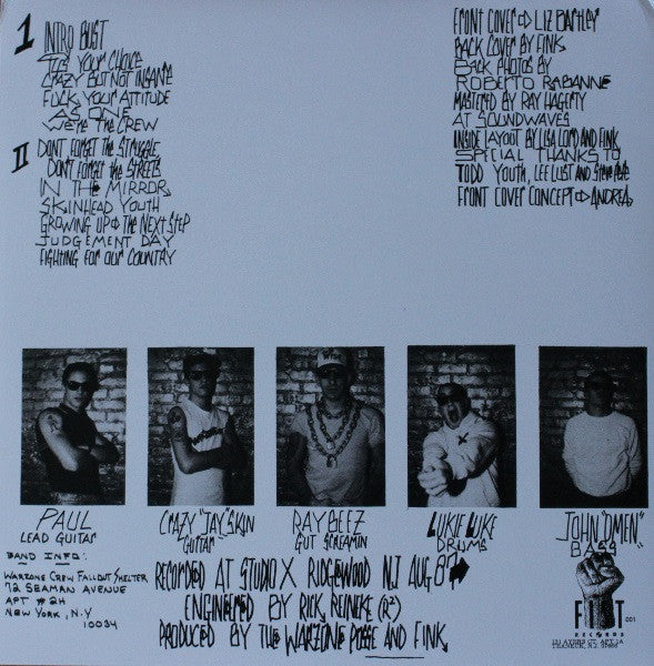 Warzone (2) : Don't Forget The Struggle Don't Forget The Streets (LP, Album, RE, Unofficial)