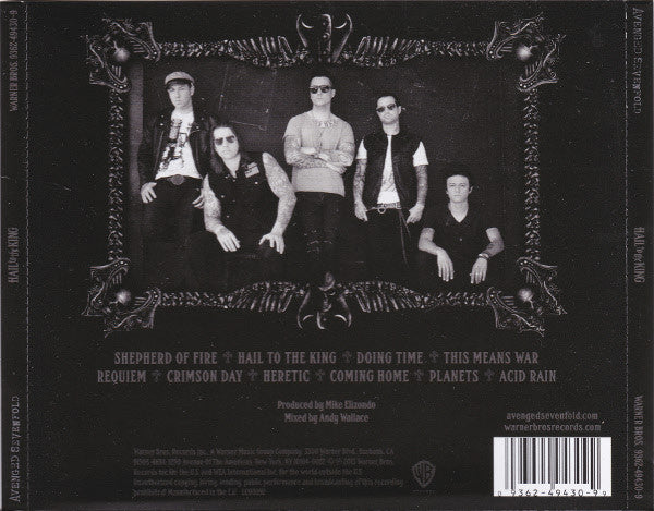 Avenged Sevenfold : Hail To The King (CD, Album)