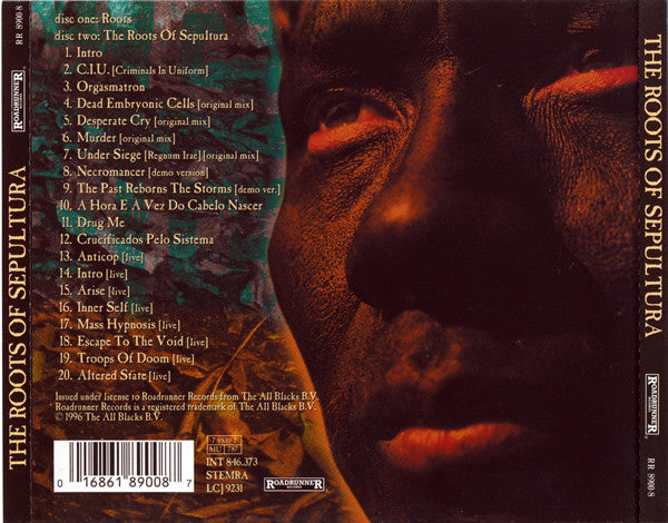 Sepultura : The Roots Of Sepultura (CD, Album + CD, Comp)
