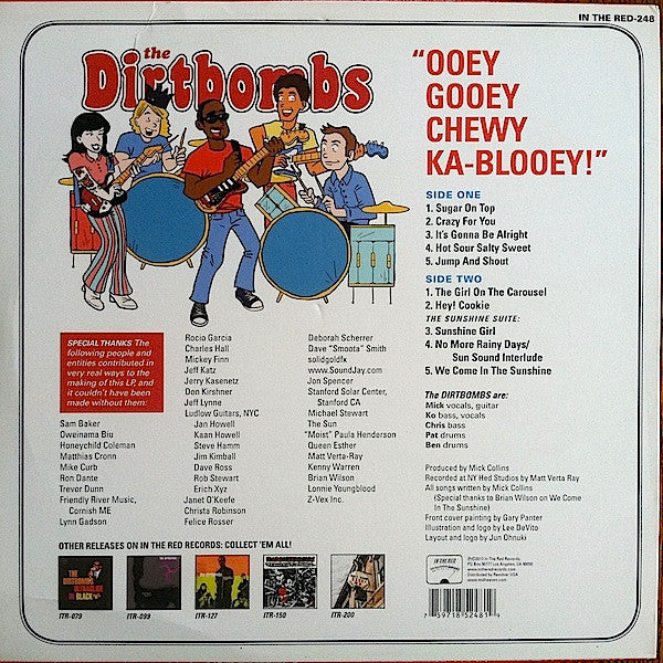 The Dirtbombs : Ooey Gooey Chewy Ka-Blooey! (LP, Album)