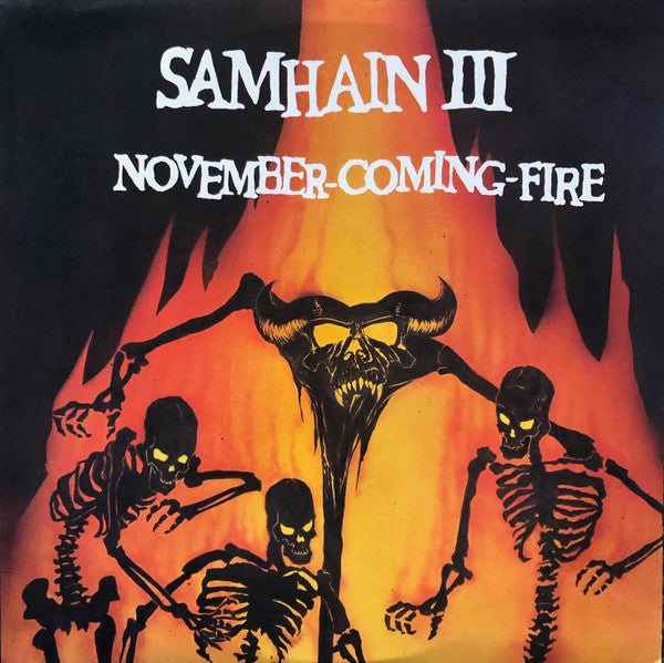 Samhain : November-Coming-Fire (LP, Album, Lar)