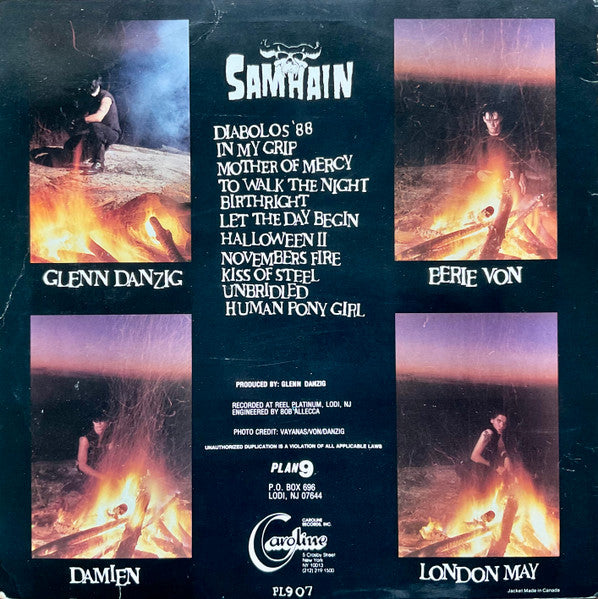 Samhain : November-Coming-Fire (LP, Album, Lar)