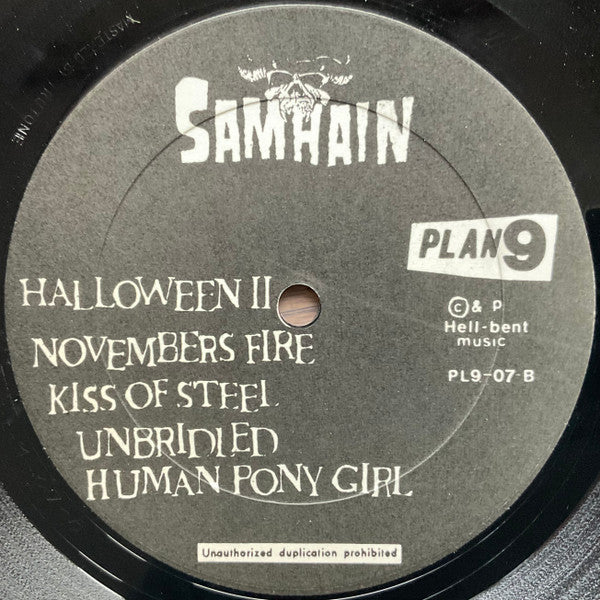 Samhain : November-Coming-Fire (LP, Album, Lar)