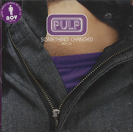 Pulp : Something Changed (CD, Single, Boy)