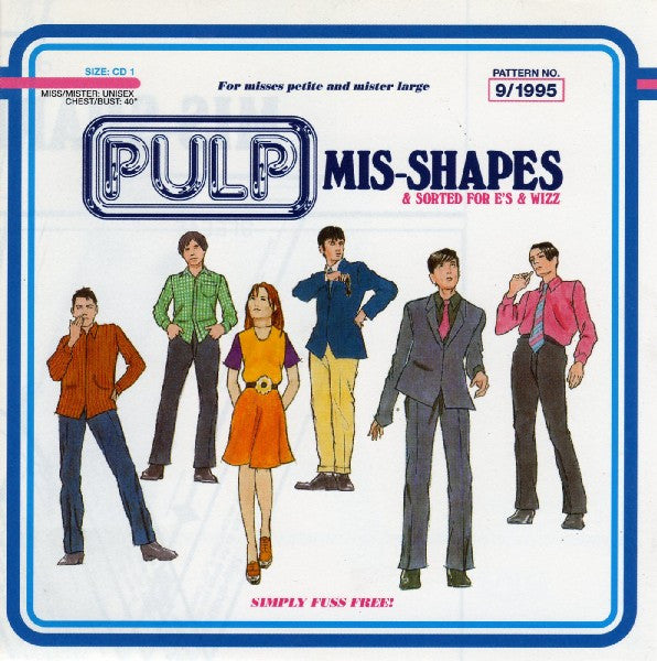 Pulp : Mis-Shapes & Sorted For E's & Wizz (CD, Single, CD1)