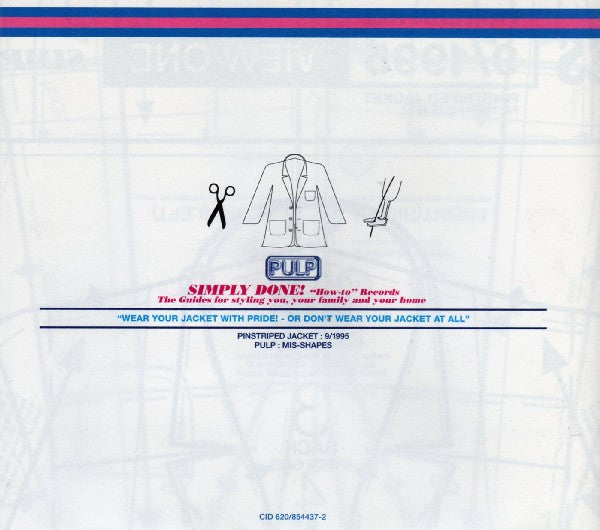 Pulp : Mis-Shapes & Sorted For E's & Wizz (CD, Single, CD1)