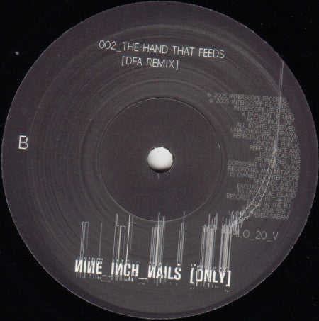 Nine Inch Nails : Only (9", Single, Ltd)