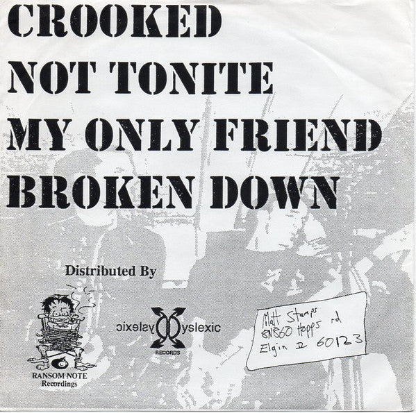 Slapstick : Crooked (7", EP)