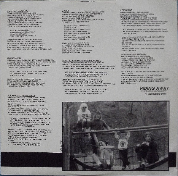 Libido Boyz : Hiding Away (LP, Album, Blu)