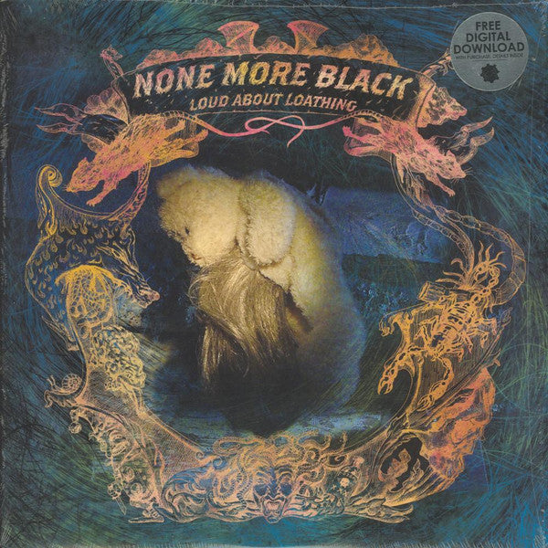 None More Black : Loud About Loathing (12", EP, Gol)