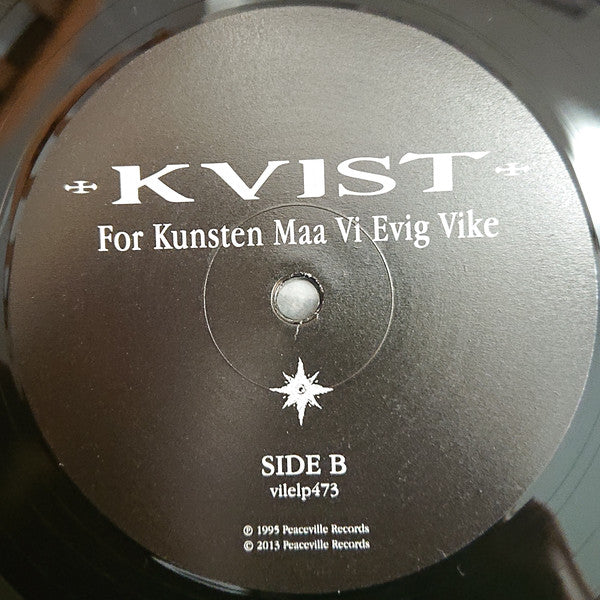 Kvist : For Kunsten Maa Vi Evig Vike (LP, Album, Ltd, RE, 180)