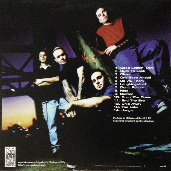 Sick Of It All : Built To Last (LP, Album)