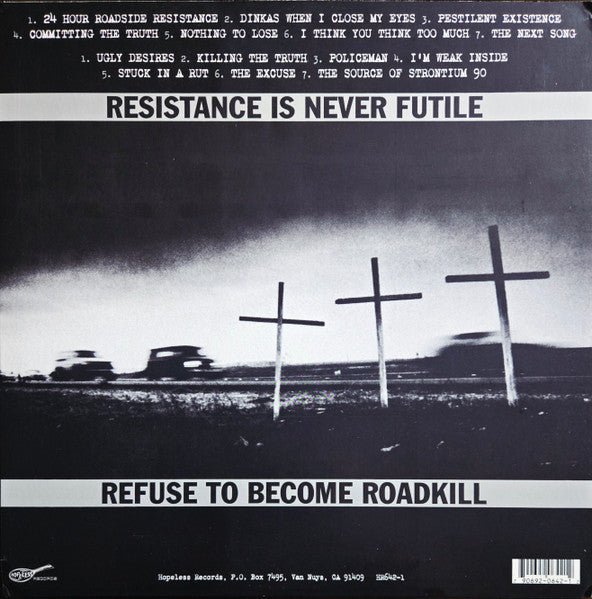 Against All Authority : 24 Hour Roadside Resistance (LP, Album)