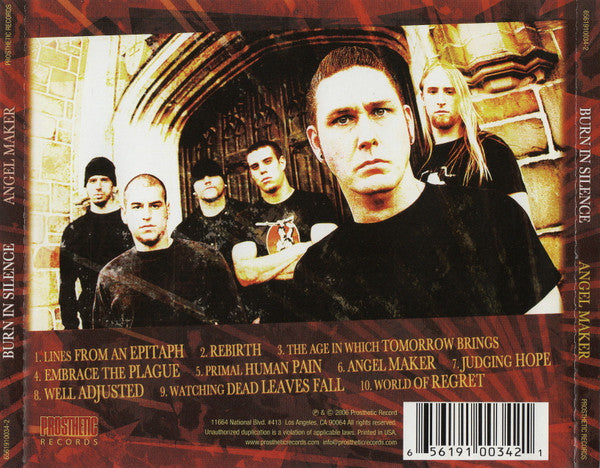 Burn In Silence : Angel Maker (CD, Album)